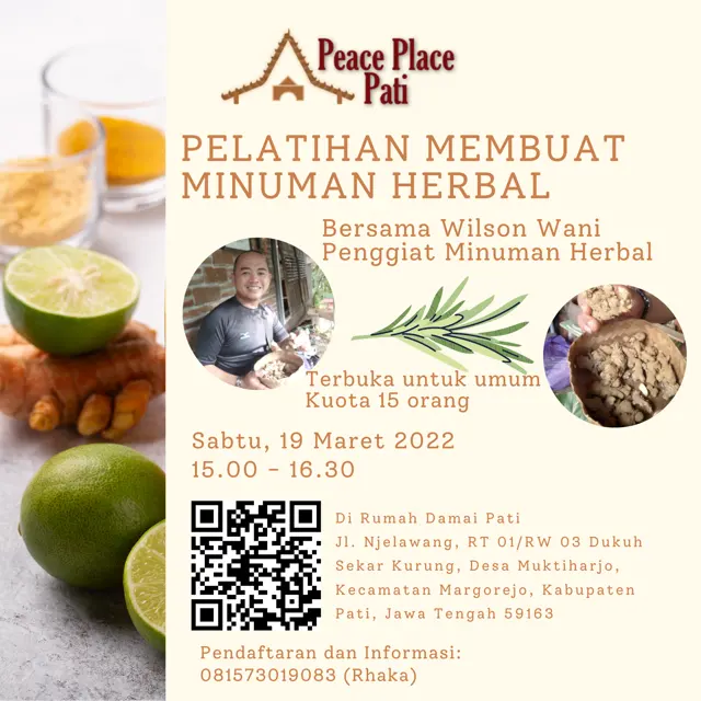 Pelatihan Membuat Minuman Herbal