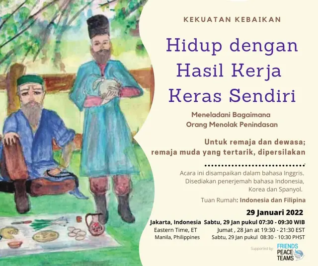Kekuatan Kebaikan: Hidup dengan Hasil Kerja Keras Sendiri