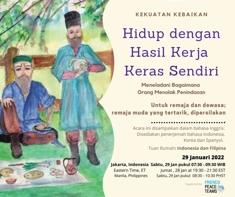 Kekuatan Kebaikan: Hidup dengan Hasil Kerja Keras Sendiri