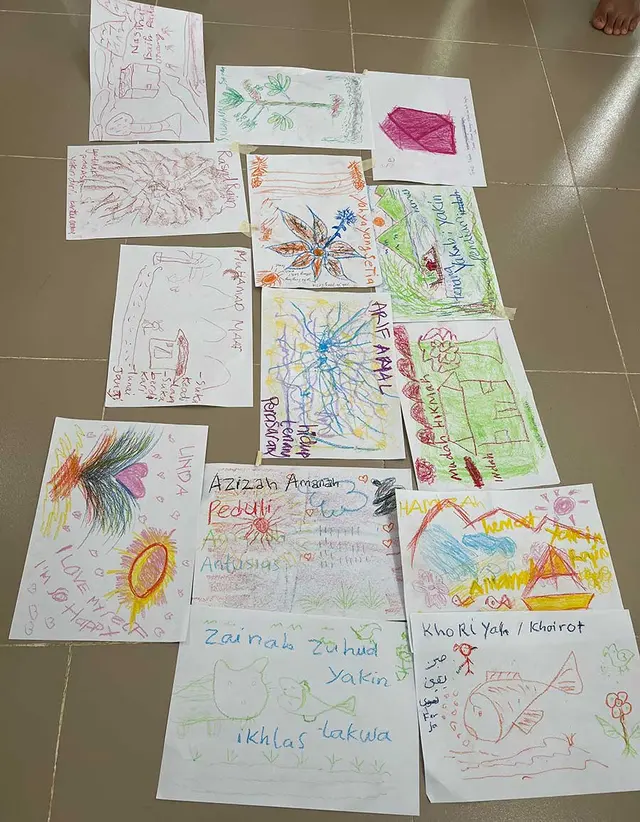 Space for Peace: Basic AVP-CCJP (Creating Culture, Justice, and Peace) for Cham Islamic school teachers in Vietnam.