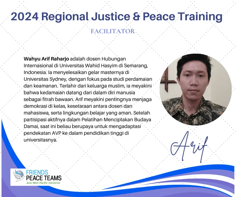 2024 Asia West Pacific Regional Justice & Peace Training Begins
