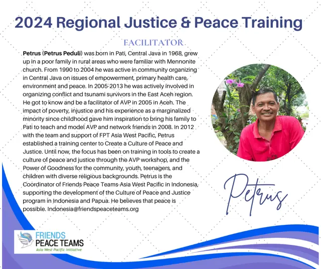 2024 Asia West Pacific Regional Justice & Peace Training Begins