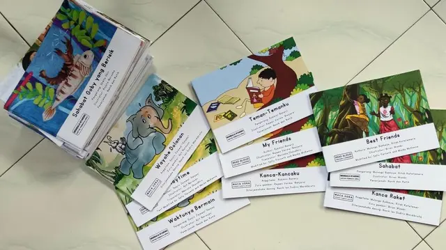 Printing Read Aloud Books for Indonesia Peace Libraries