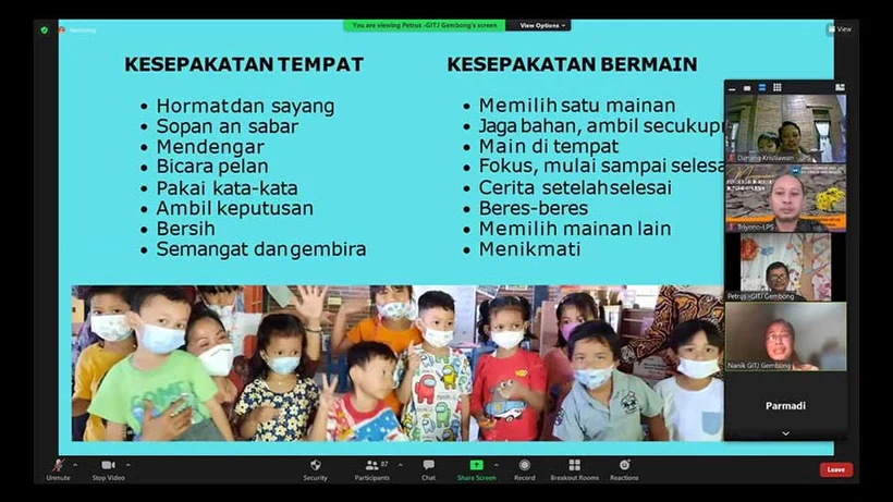 Mempraktikkan Tanpa Kekerasan dengan Anak-anak