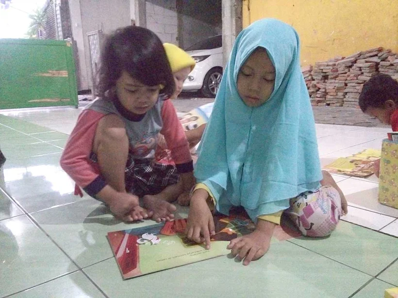 Greeting with Books