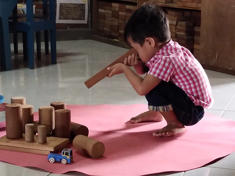 Unit Blocks: Play Equipment Produced by Peace Place