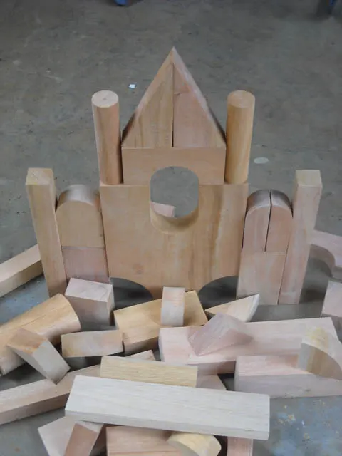 Unit Blocks: Play Equipment Produced by Peace Place