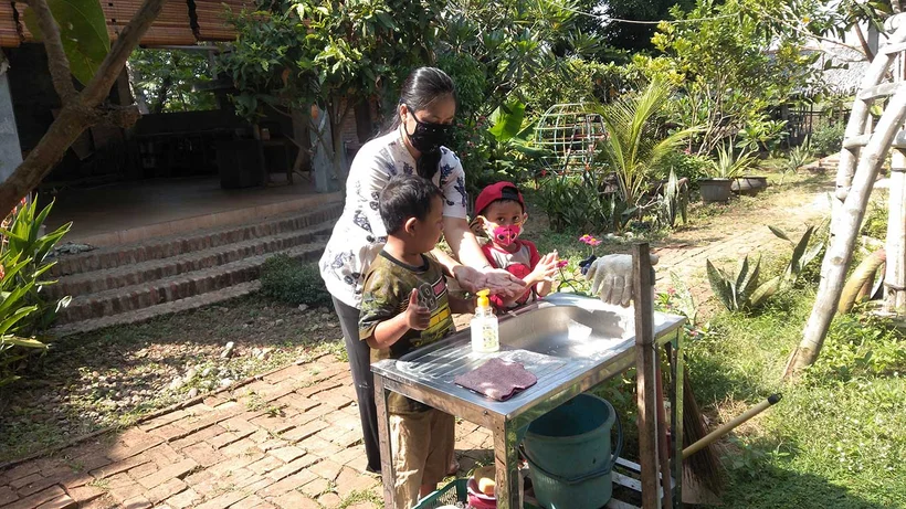 Peace Place is a Comfortable, Open Area to Support Activities During the Covid-19 Pandemic
