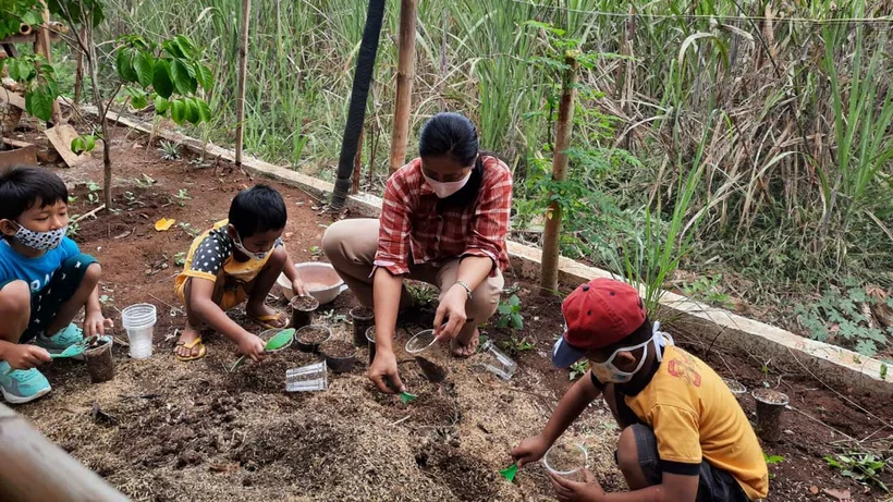 Peace Place is a Comfortable, Open Area to Support Activities During the Covid-19 Pandemic