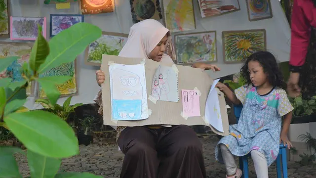 Joglo Preschool Exhibition Day for Theme One