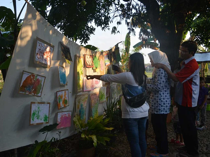 Joglo Preschool Exhibition Day for Theme One