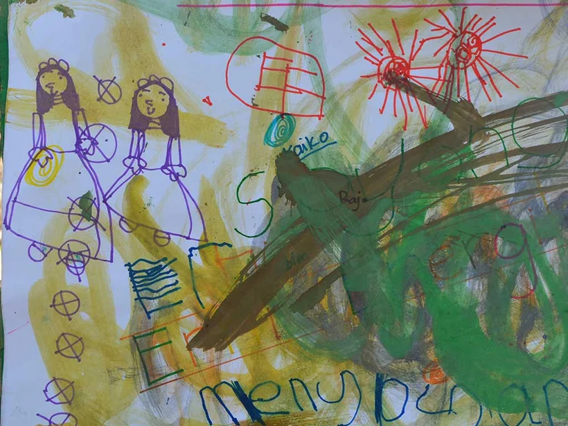 Joglo Preschool Exhibition Day for Theme One