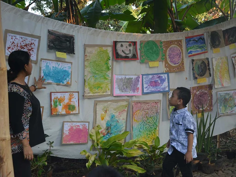 Joglo Preschool Exhibition Day for Theme One