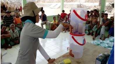 Use of the SAP Water Filter (Practical Water Filter)