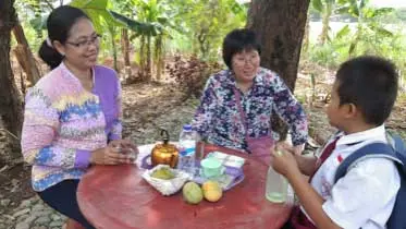 Bokhee (Sahaja) from Frontiers Korea visited Peace Place Pati