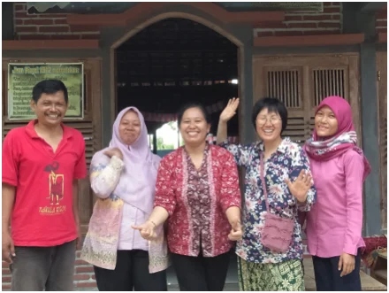 Bokhee (Sahaja) from Frontiers Korea visited Peace Place Pati