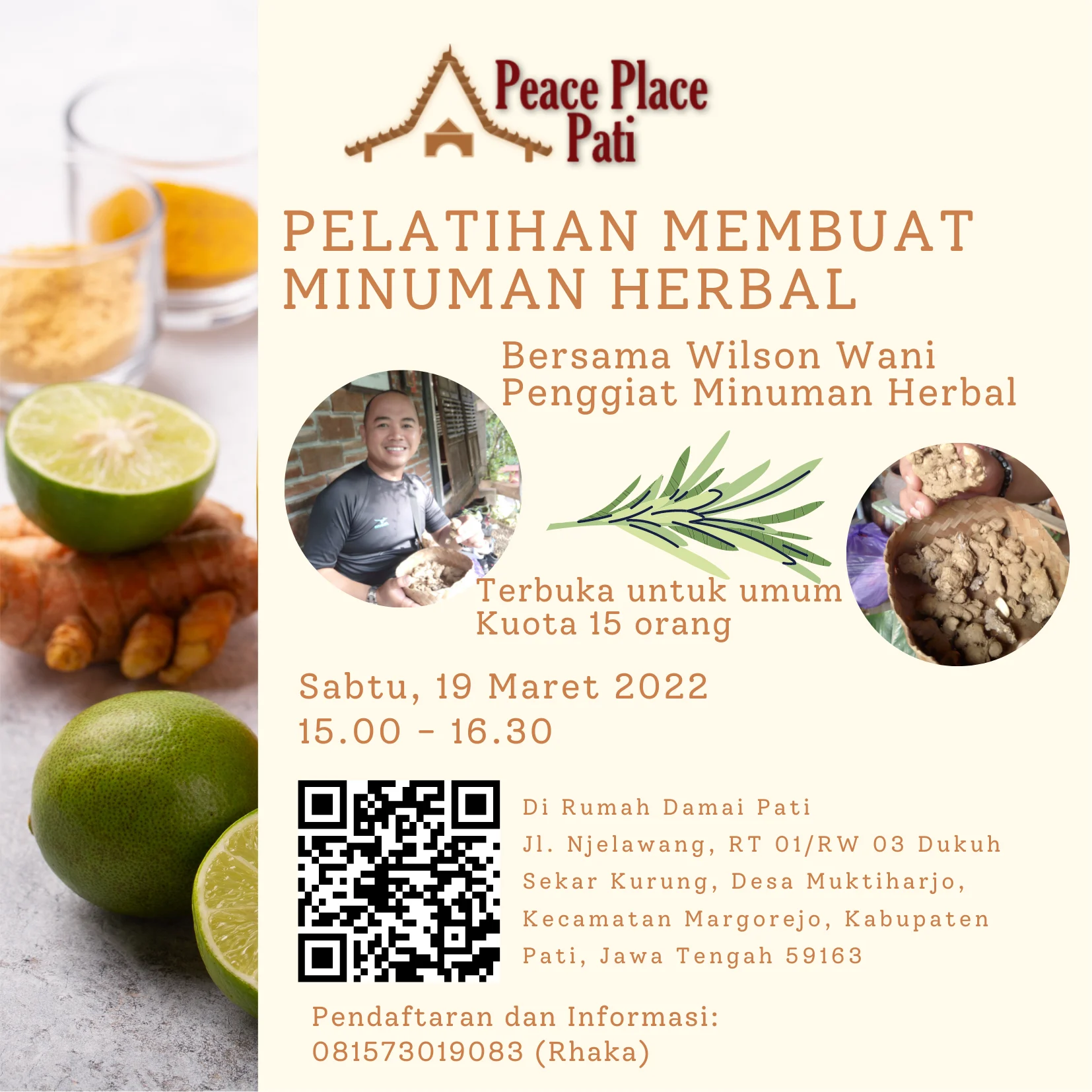 Pelatihan Membuat Minuman Herbal
