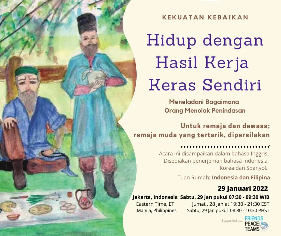 Kekuatan Kebaikan: Hidup dengan Hasil Kerja Keras Sendiri