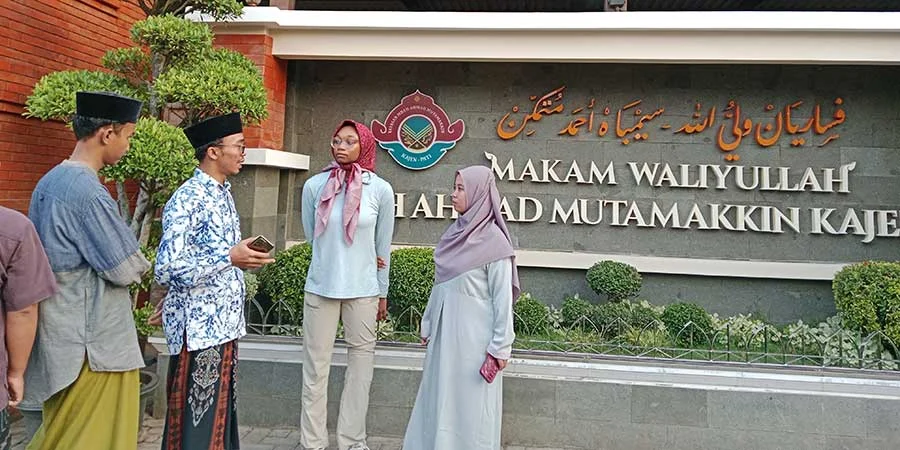 Keira Visit to Kajen Village. Keira visited the village of Kajen-Pati, home to the largest cluster of Islamic boarding schools in Central Java. July 29, 2026. Photo: Petrus.