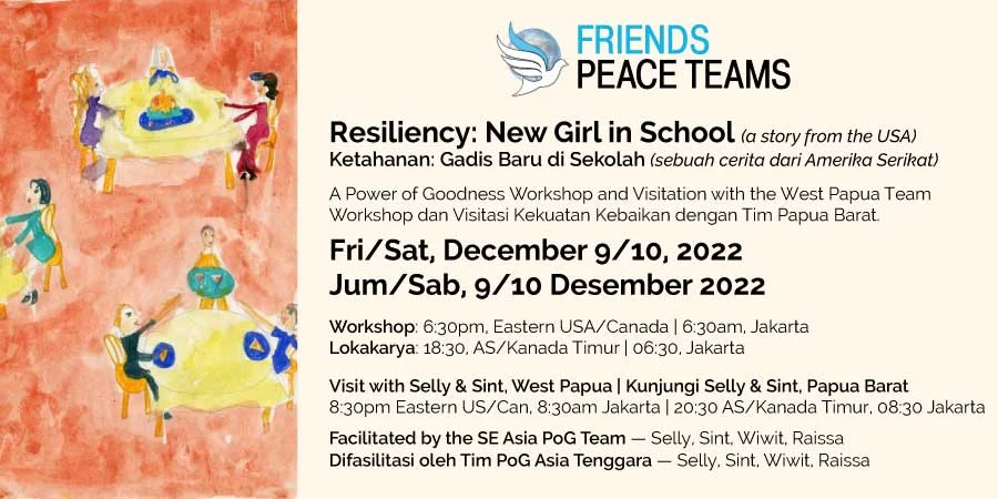 New Girl in School Workshop Announcement