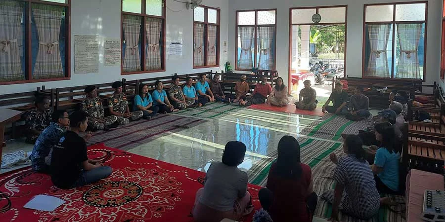 Reflection Agreement to practice. GITJ Jumbulwunut 14 September 2022, Photo : Wiwit